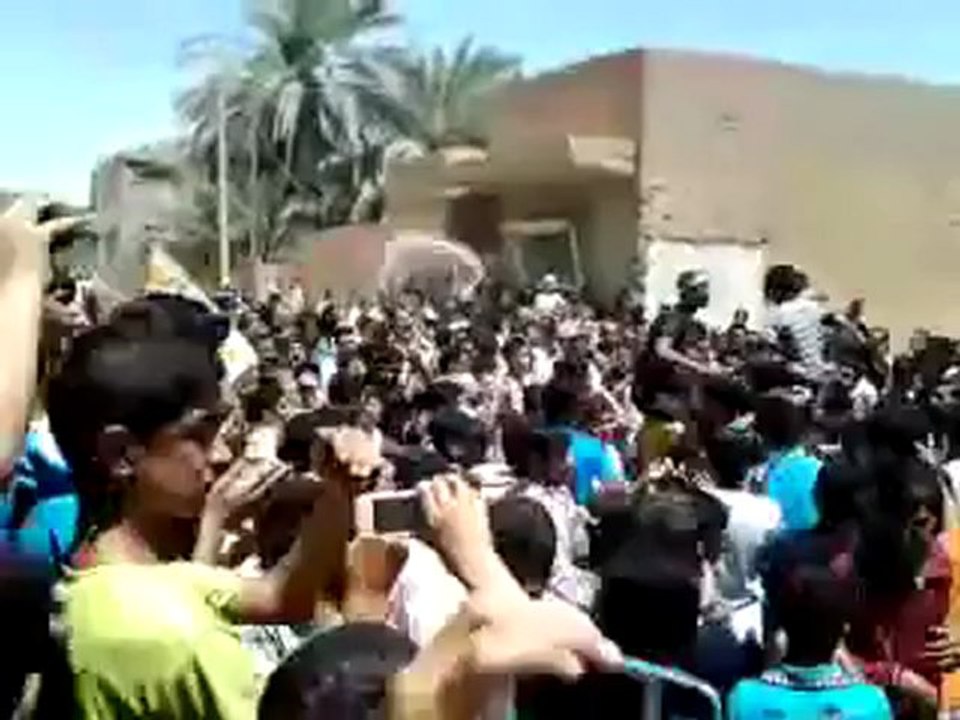Syria فري برس ثورة البوكمال   مدينة الله أكبر مظاهرة جمعة واثقون بنصر الله 29 6 2012 ج1 ALbokamal