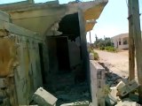 Syria فري برس  درعا اثار القصف على الكرك الشرقي   29 6 2012 Daraa