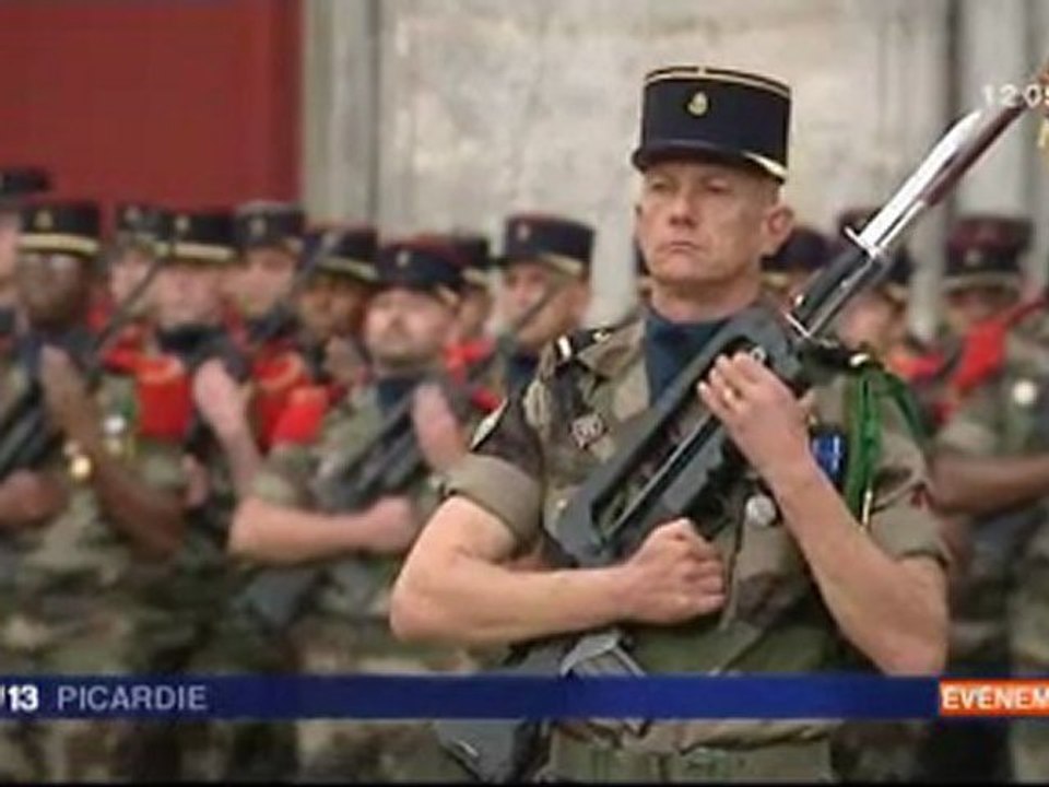 France 3 Picardie : édition spéciale "adieux du 1er RAMa de Laon"