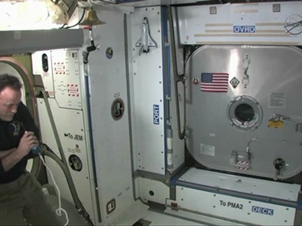 [STS-135] Ron Garan's Shuttle Atlantis Departing Statement