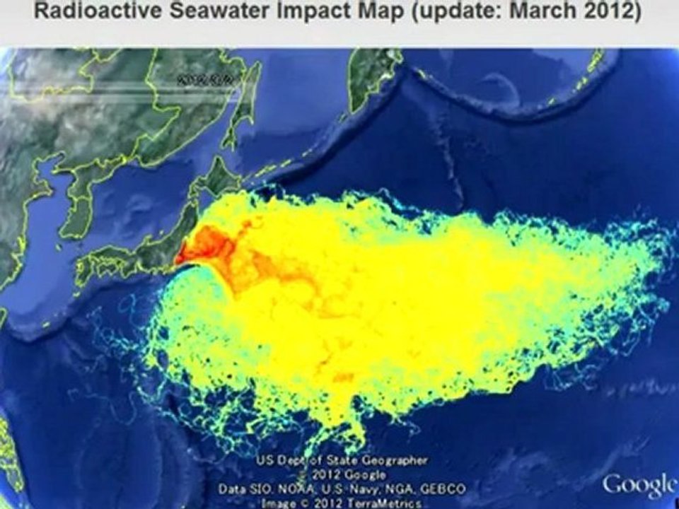 Impact de Fukushima sur les océans