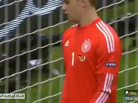 Italy Vs Germany Euro 2012 SemiFinal Supermario Balotelli - YouTube