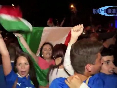 EM 2012 Halbfinale - Deutschland Italien 1:2 - München feiert trotzdem