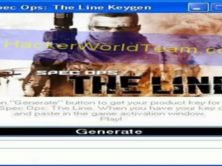 Spec Ops: The Line Keygen