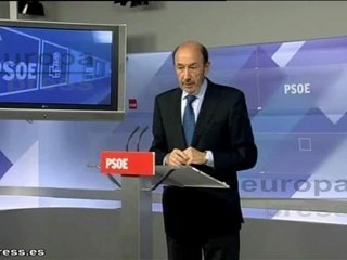 Rubalcaba: "La UE ha cambiado su política económica"