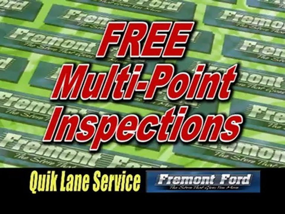 Quik Lane Service at Fremont Ford in Newark for timely maintenance!