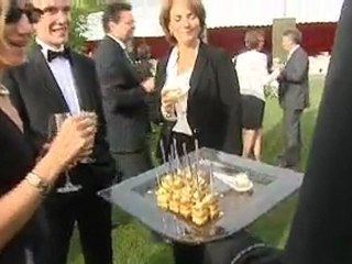Ambiance dîner fête de la Fleur