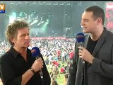 Bertrand Cantat sur scène aux Eurockéennes de Belfort