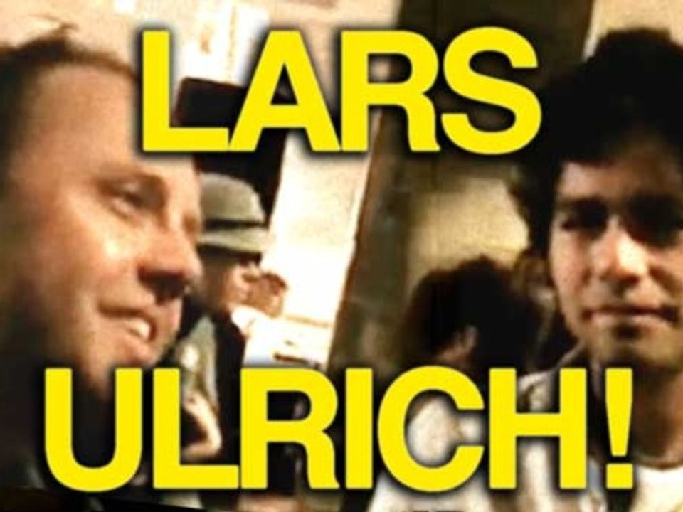 Lars Ulrich Interview + Air Drumming