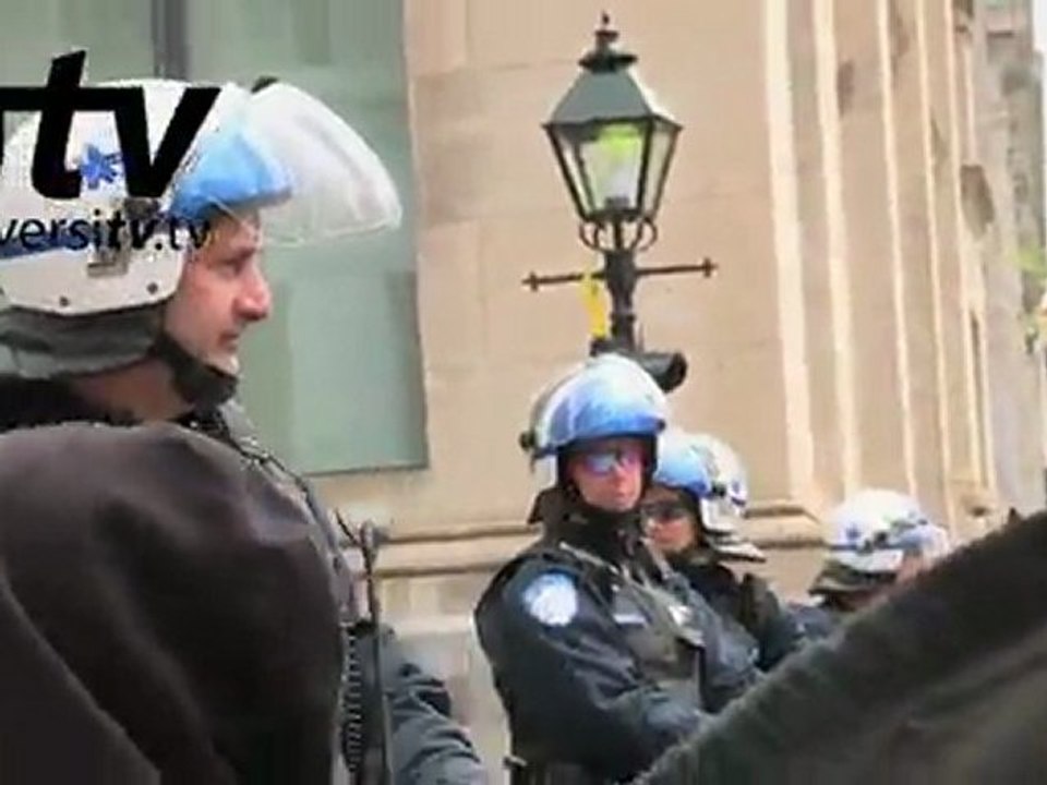 la demo-dictature au Quebec  15 mai 2012
