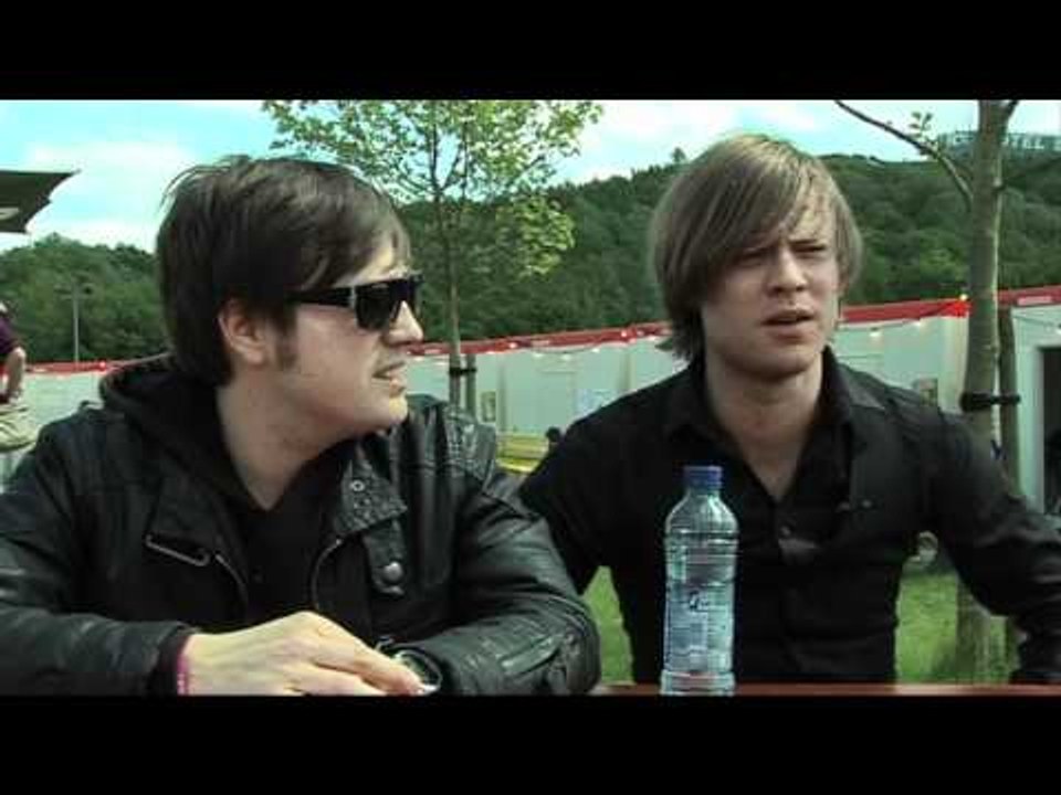 Mando Diao interview - Bjorn Dixgård and Carl-Johann Fogelklou (part 1)