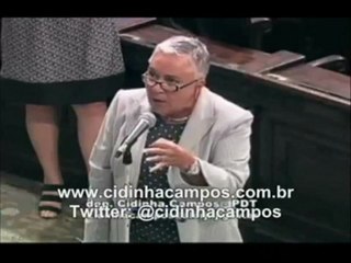 Cidinha Campos (PDT) quer prender blogueiro