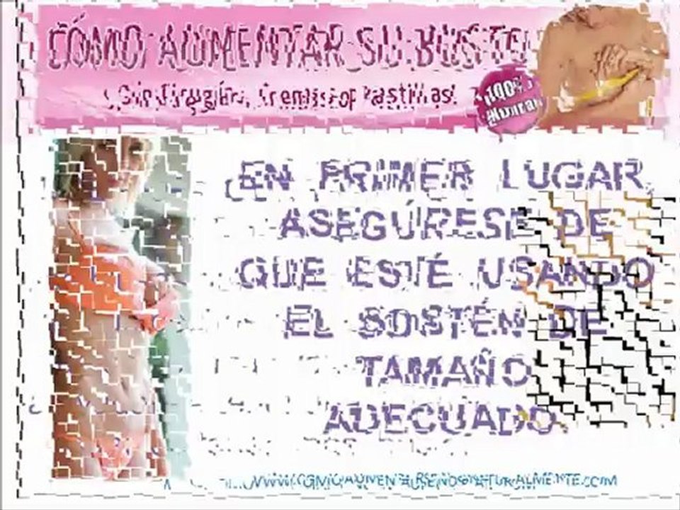 Como Aumentar Los Senos Naturalmente Sin Cirugías
