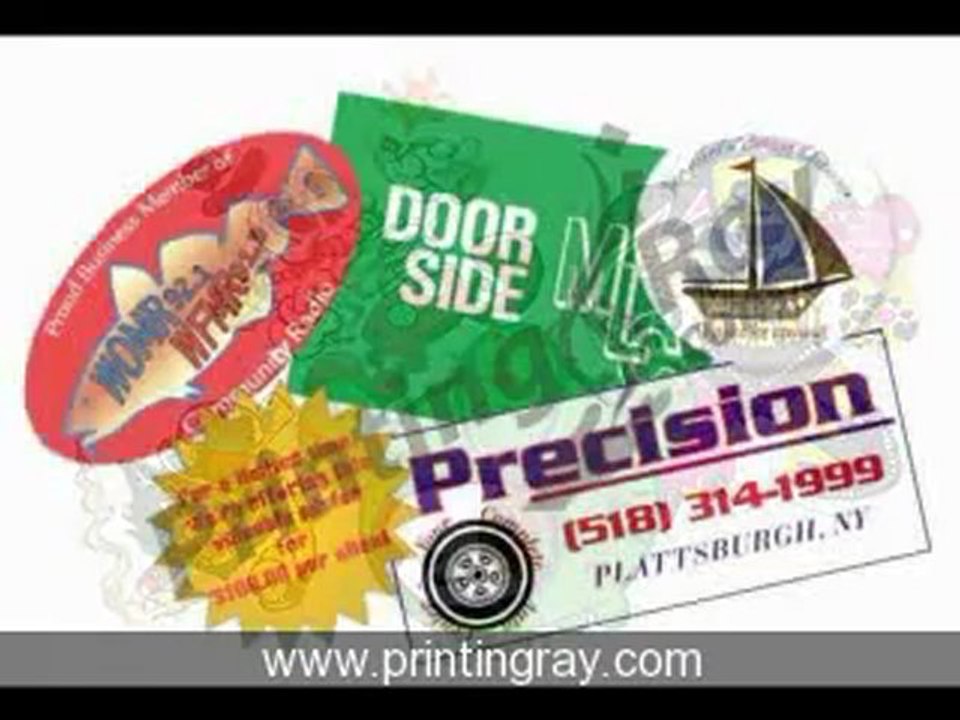 Printingray Custom stickers Portfolio