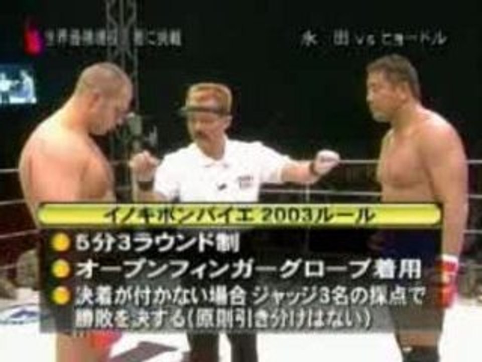 Fedor Emelianenko Vs nagata