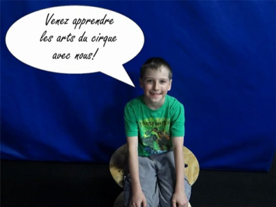 Cours de cirque pour enfants