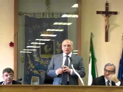 Aversa - Il Sindaco Sagliocco e l'agibilità dell'edificio sede del Tribunale 1 (29.06.12)