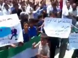 Syria فري برس ادلب  معرزيتا  جمعة واثقون بنصر الله 29 6 2012 Idlib