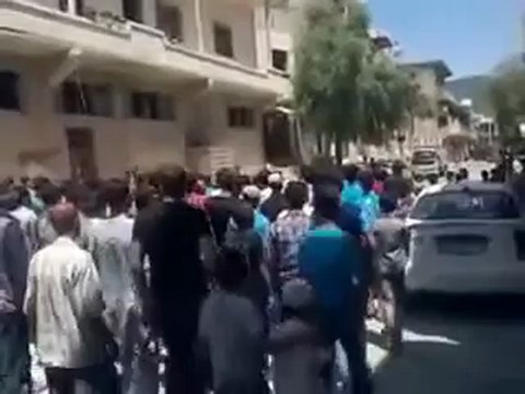 Syria فري برس ادلب دركوش جمعة واثقون بنصر الله 29 6 2012 Idlib