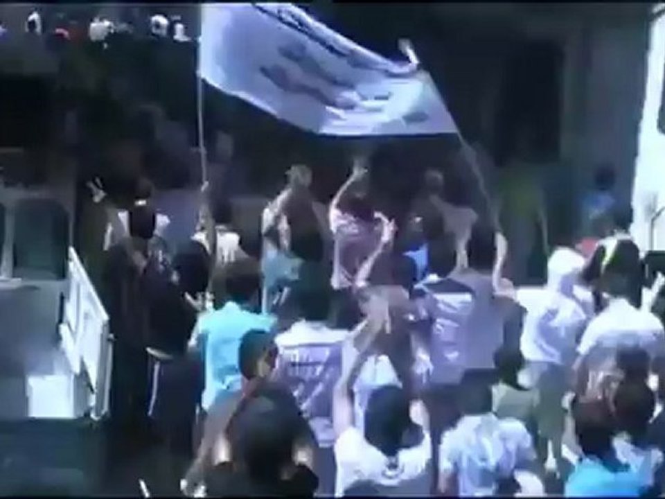 Syria فري برس حلب المشهد  جمعة واثقون بنصر الله  29   6   2012 ج2 Aleppo