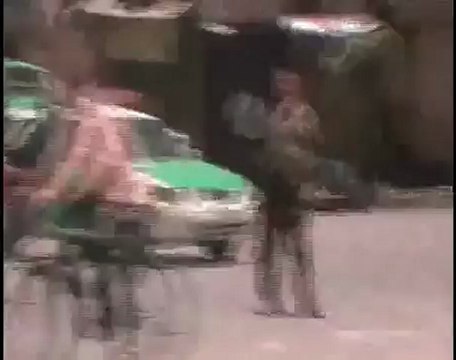 Syria فري برس حلب إنتشار مكثف من الامن والشبيحة في الشعار29 6 2012 Aleppo