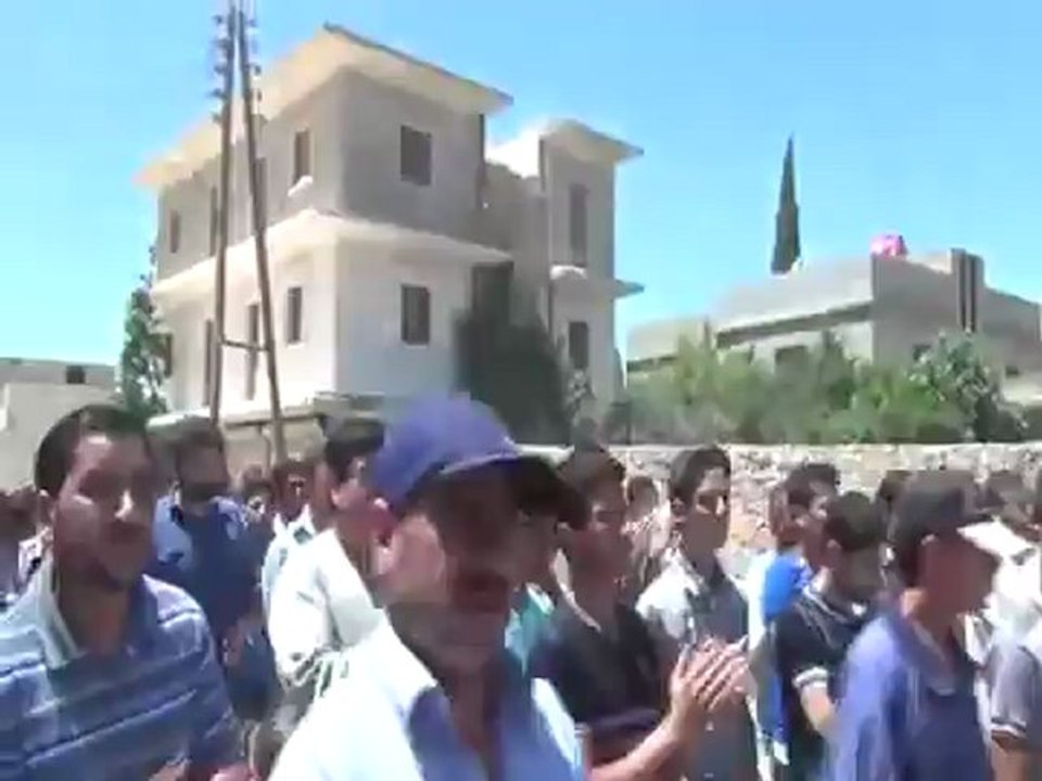 Syria فري برس ادلب كفر يحمول جمعة واثقون بنصر الله 29 6   2012 ج1 Idlib