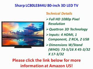 [REVIEW] Sharp LC80LE844U 80-inch 3D LED TV