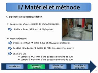 Soutenance Catherine Py-Circan DUT Chimie Grenoble - PalHydroMil - ISTO