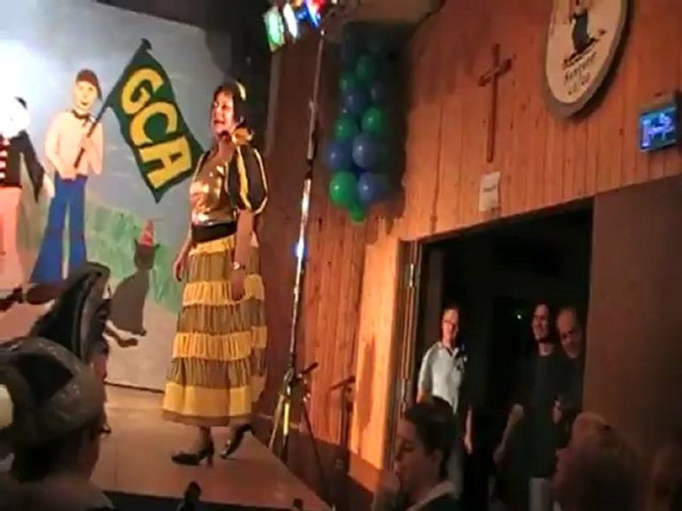 gauaschach Prunksitzung der GCA  am 23.01.2010 Film Video Hubert Fella