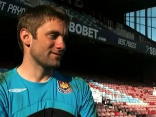 Rob Green takes on the Moose and talks survival with West Ham