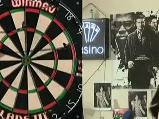 Faye Carruthers takes the nine dart challenge in talkSPORT magazine