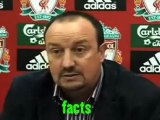 Rafa Benitez - the departing rap after being sacked!