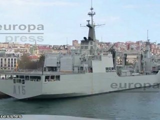 Despliegue de un buque de la Armada en Australia