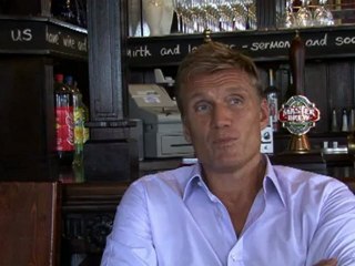Dolph Lundgren on getting burgled, playing the drums and working with Stallone