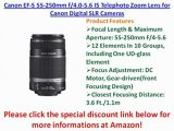 FOR SALE Canon EF-S 55-250mm f4.0-5.6 IS Telephoto Zoom Lens for Canon Digital SLR Cameras