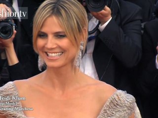 Heidi Klum: Day 9, Cannes 2012 Red Carpet | FashionTV