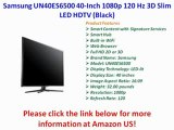Samsung UN40ES6500 40-Inch 1080p 120 Hz 3D Slim LED HDTV (Black) UNBOXING