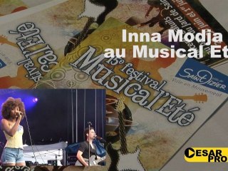 Inna Modja au Musical Eté de Saint-Dizier
