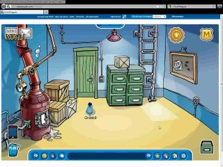 Club Penguin passage pour aller à la discothèque
