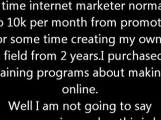 Best training program about making money online