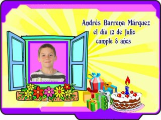 CUMPLEAÑOS DE JULIO 2012