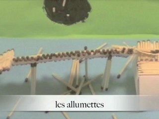 Klimperei - Les allumettes, by Miss Ming.