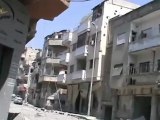Syria فري برس جور الشياح بحمص احتراق المنازل ودمار شبه كامل 30  6 2012 Homs