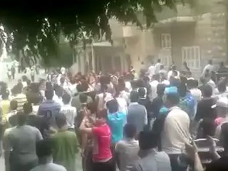 Syria فري برس حماه المحتلة حي البياض مسجد الاحسان 29 6 2012 Hama