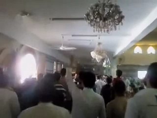 Syria فري برس حماة القصور مظاهره داخل مسجد طلحه29 6 2012 Hama