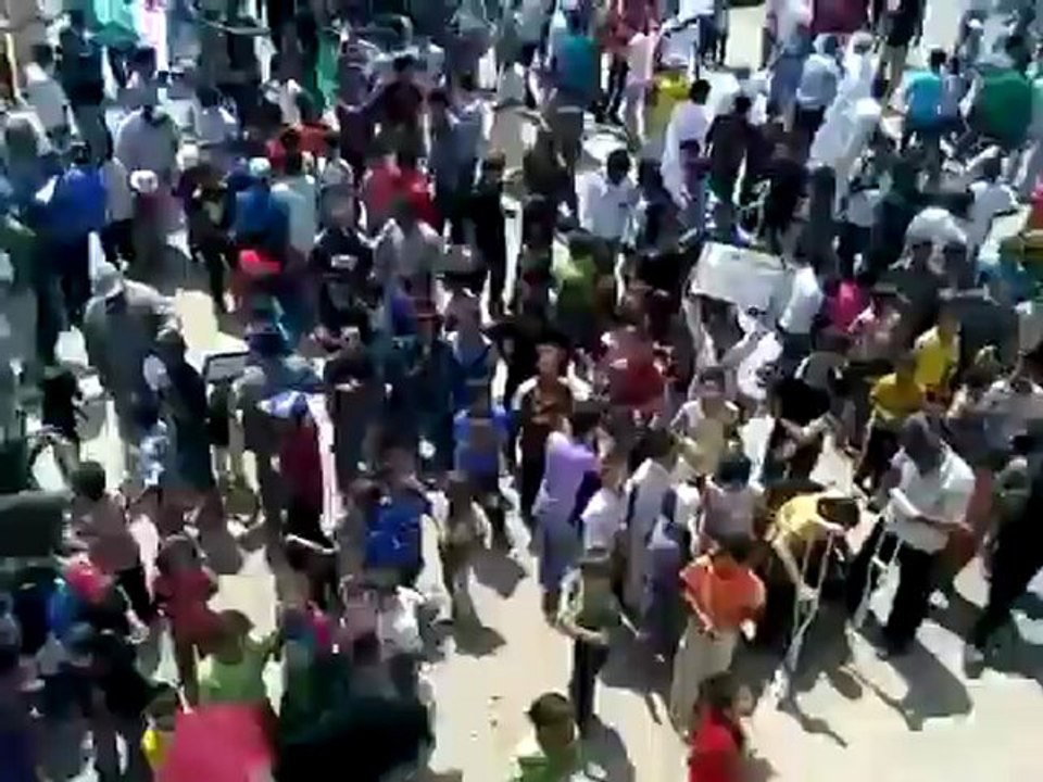 Syria فري برس  حماه المحتلة  كفرنبودة جمعة واثقون بنصر الله 29 6 2012 Hama