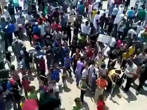 Syria فري برس حماه المحتلة كفرنبودة جمعة واثقون بنصر الله 29 6 2012 Hama