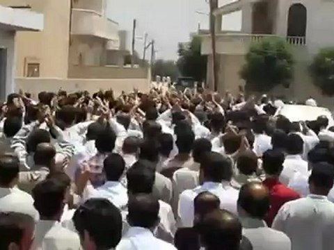 Syria فري برس حماه المحتلة طيبة الإمام جمعة واثقون بنصر الله Hama