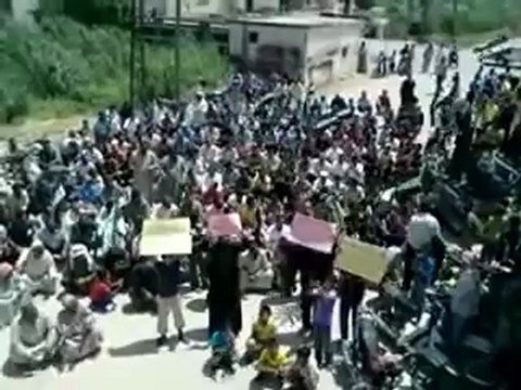 Syria فري برس حماه المحتلة مظاهرة ريف حماه الحويز 29 6 2012 Hama