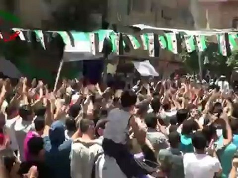 Syria فري برس عين ترما غوطة دمشق الشرقية جمعة واثقون بنصر الله 29 6 2012 ج1 Damascus